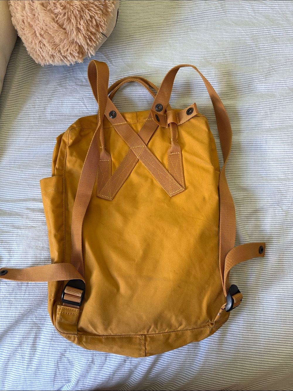Fjallraven Kanken Backpack in Mustard Yellow - Picture 2 of 2